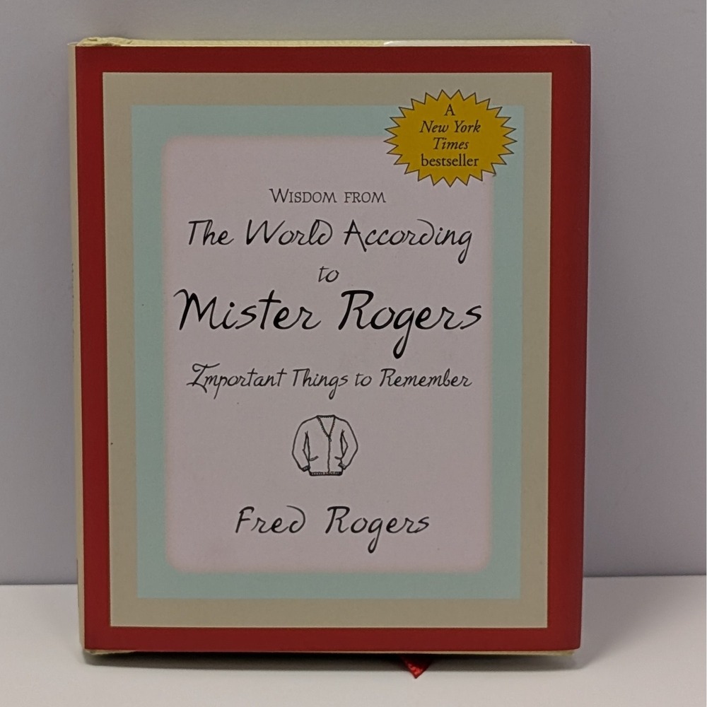 Wisdom from The World According to Mister Rogers Mini Pocket Book by Fred Rogers